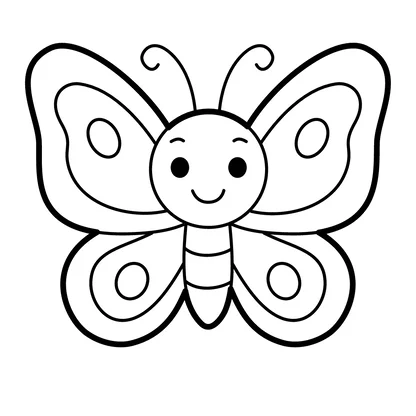 borboletas para colorir para imprimir e colorir - imagem 5